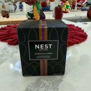 NEST Fragrances Moroccan Amber Scented Candle - Black and Gold